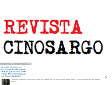 Tablet Screenshot of cinosargo.cl